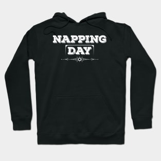 National Napping Day White Hoodie